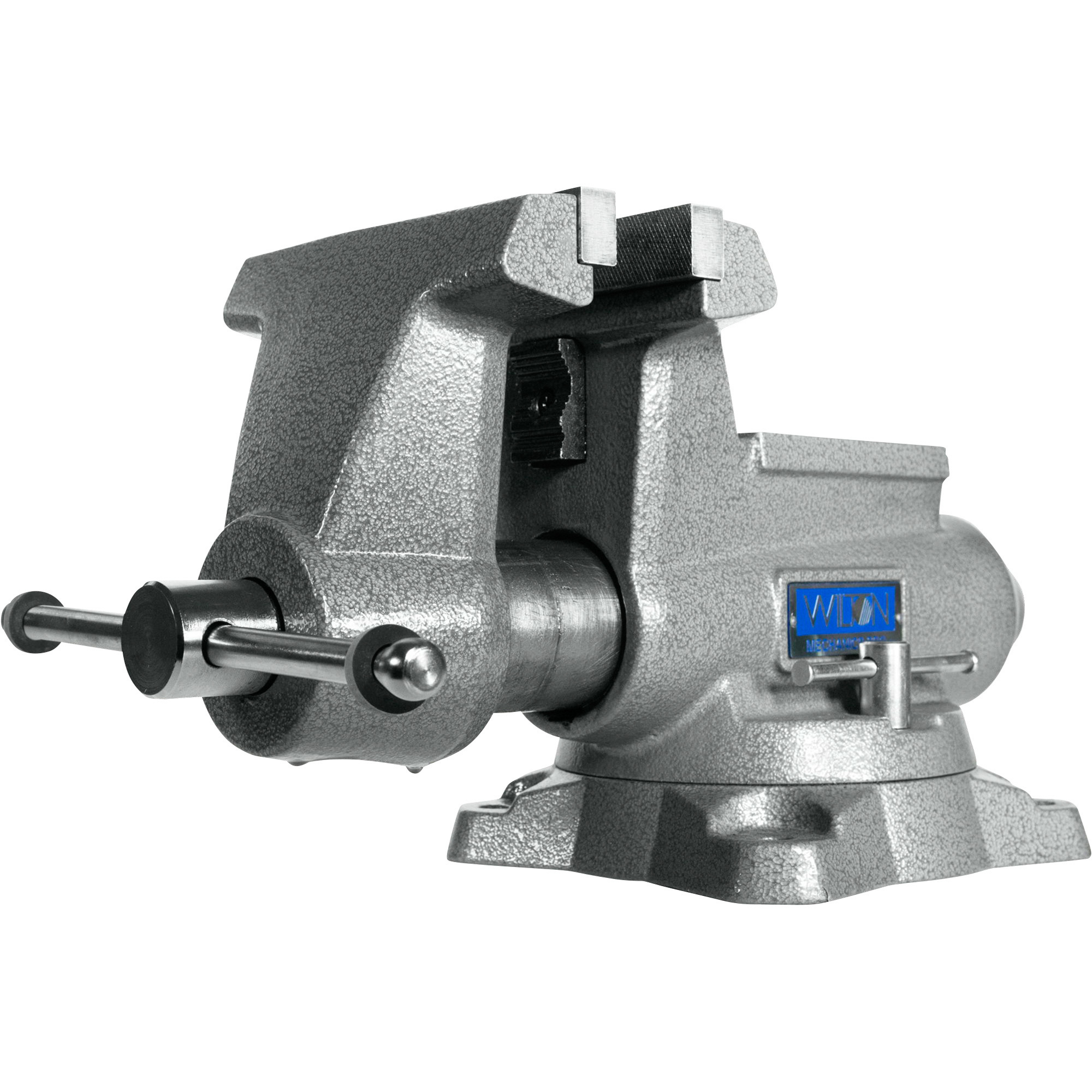 Wilton Mechanic's Pro Vise with Swivel Base, 6 1/2in. Jaw Width, Model# 865M